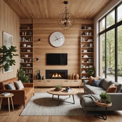 Как сочетать цвета дерева, стен и фурнитуры: искусство создания гармоничного интерьера